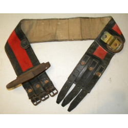 Ancien Ceinturon de feu Pompier Suisse