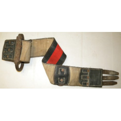Ancien Ceinturon de feu Pompier Suisse