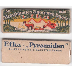 Paquet de 50 feuilles à cigarettes EFKA couleur - modèle long