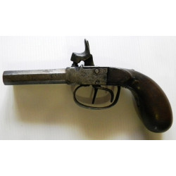 Pistolet de gousset à deux canons vers 1840