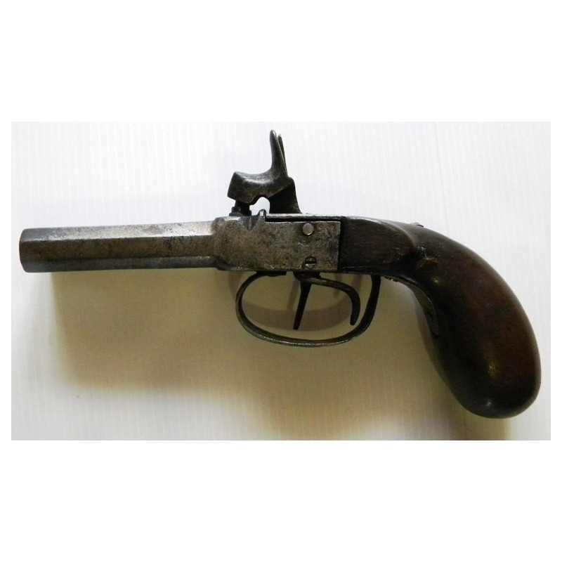 Pistolet de gousset à deux canons vers 1840