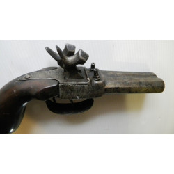 Pistolet de gousset à deux canons vers 1840