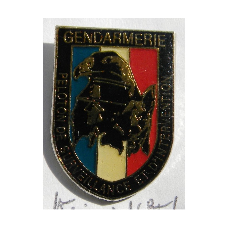 Pin's Peloton de Surveillance et d'Intervention - Gendarmerie Nationale