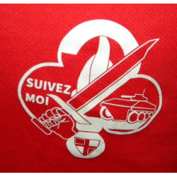 Tee-Shirt en Baumwolle 2ème Compagnie 35ème Régiment d'Infanterie Occasion