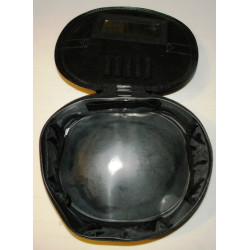 Porte-képi noir en rip-stop capitonné TOE