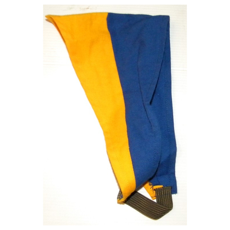 Foulard de Compagnie Bleu et Jaune