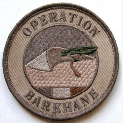 Ecusson velcro "Opération Barkhane" - Guerre du Mali