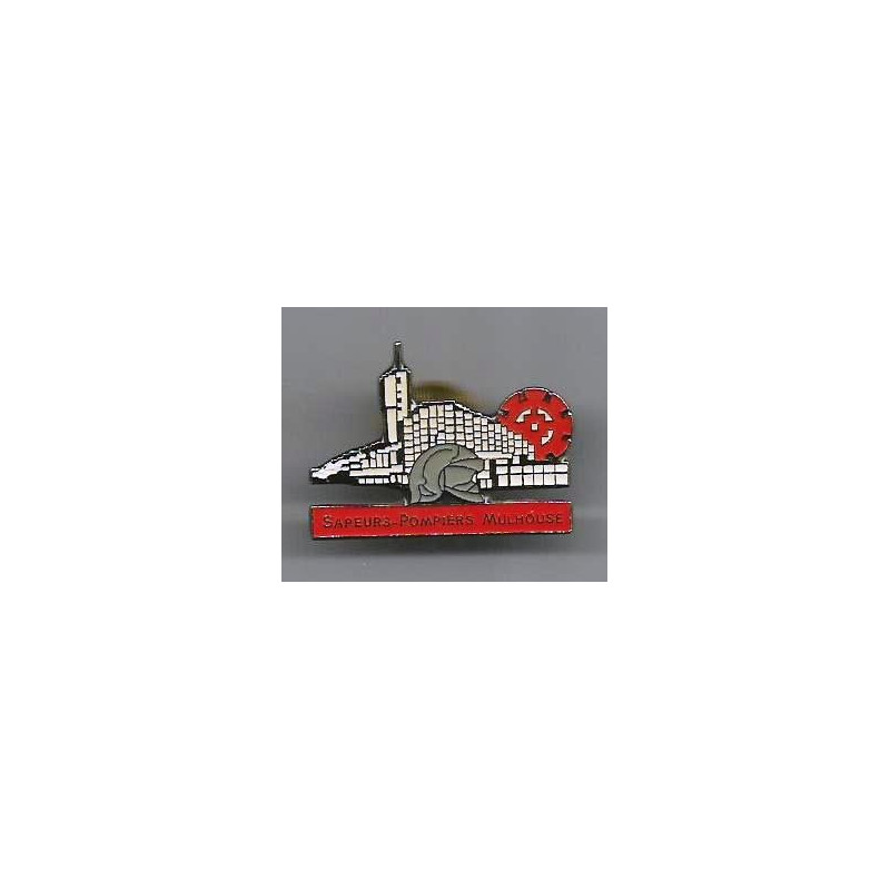 Pin's Sapeurs Pompiers de Mulhouse / Haut-Rhin