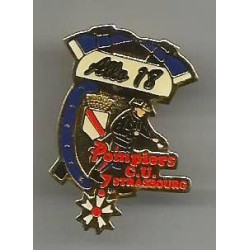 Pin's Allo 18 - Pompiers Communauté Urbaine de Strasbourg / Bas-Rhin