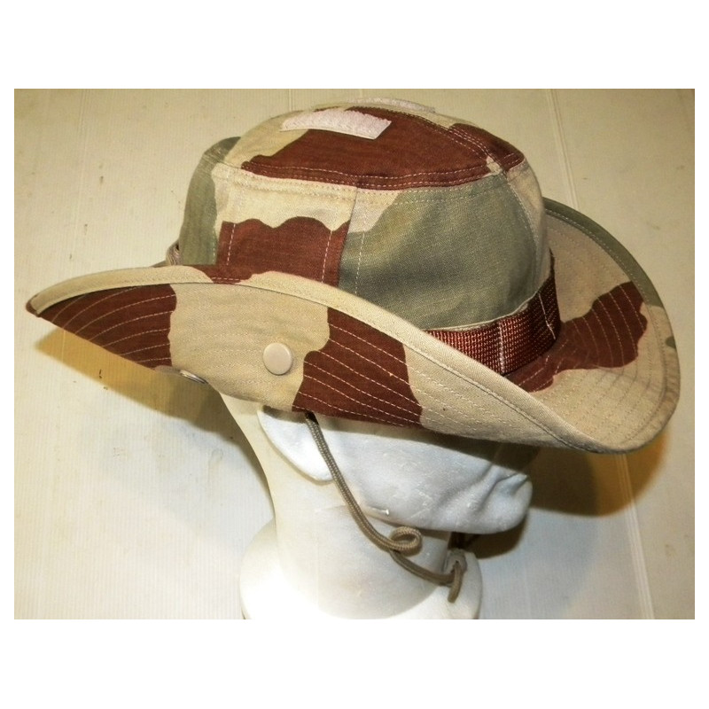 Chapeau de brousse Armée française camouflage Désert - Nouveau Modèle - Occasion