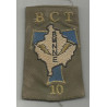 Fourreau d'épaule Bataillon Commandement et Transmissions 10 - BMNNE - Kosovo