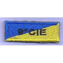 Insigne velcro "9ème Compagnie" pour tenue Félin