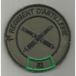 Insigne velcro rond 1er Régiment d'Artillerie - 3ème Batterie