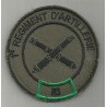 Insigne velcro rond 1er Régiment d'Artillerie - 3ème Batterie