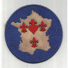 Patch Armée Catholique et Royale - Carte de France