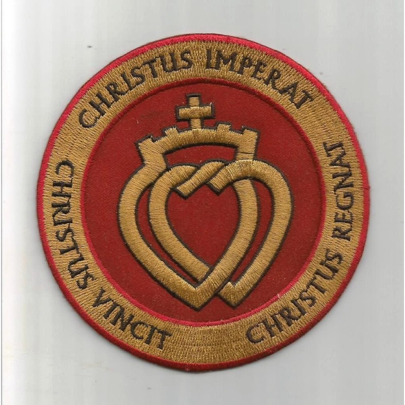 Patch Armée Catholique et Royale - Discipline de Jésus Christ