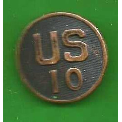 Disque de col "U.S. 10" - 10ème régiment
