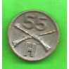 Disque de col 55ème Régiment d'Infanterie Compagnie H