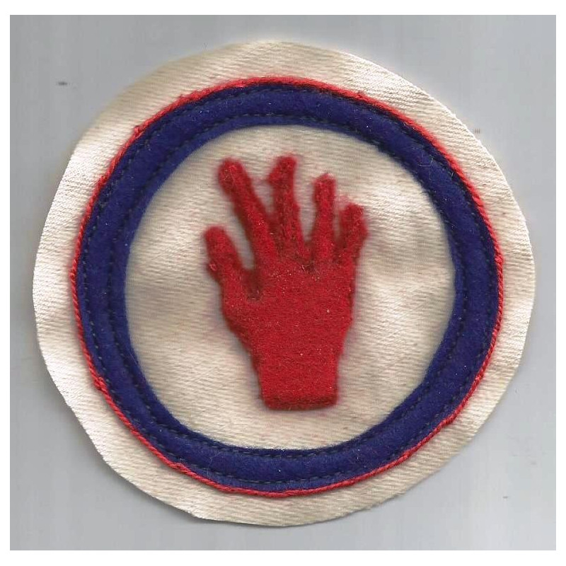 Patch "Main sanglante" 371 et 372ème Régiments d'Infanterie - 93ème D.I.U.S. (2) 