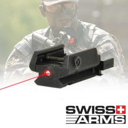 Visée micro laser pour rail picatinny - Swiss Arms