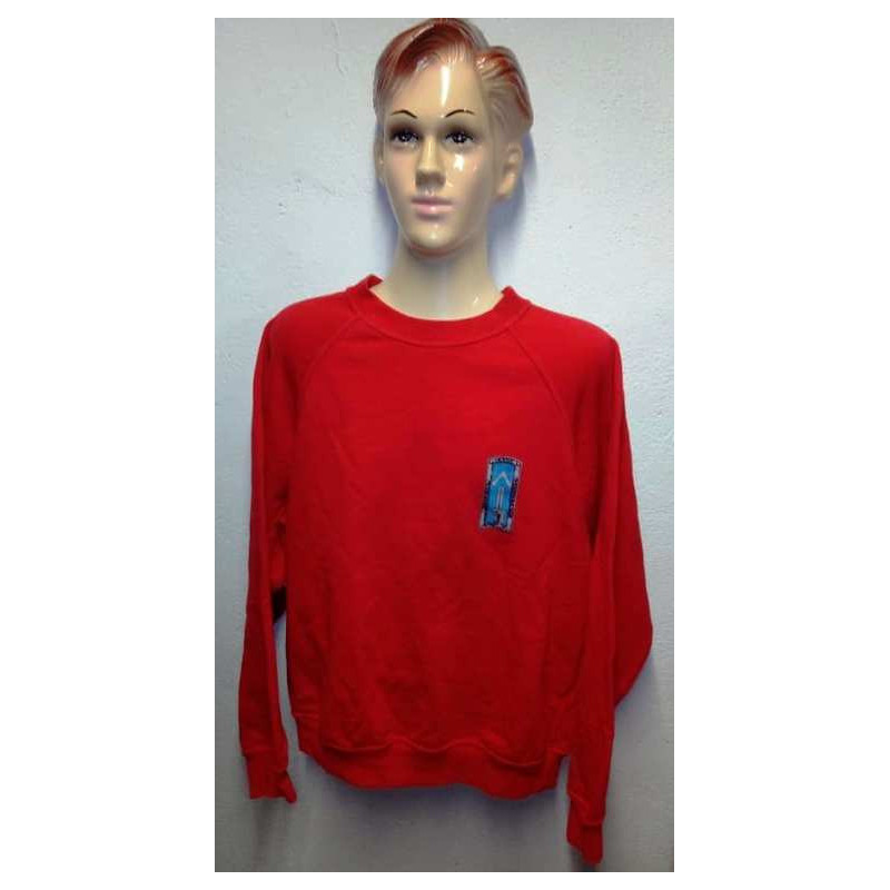 Sweat-Shirt Rouge Ecole Nationale des Sous-Officiers d'Active Occasion