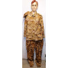 QATAR : Tenue complète Veste + Pantalon + Casquette camouflage DPM Désert Armée Qatarienne NEUVE