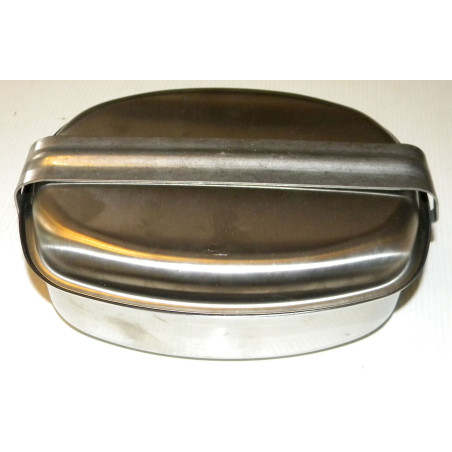 Gamelle en trois parties modèle 1952 MMT TOURNUS 1959 armée française