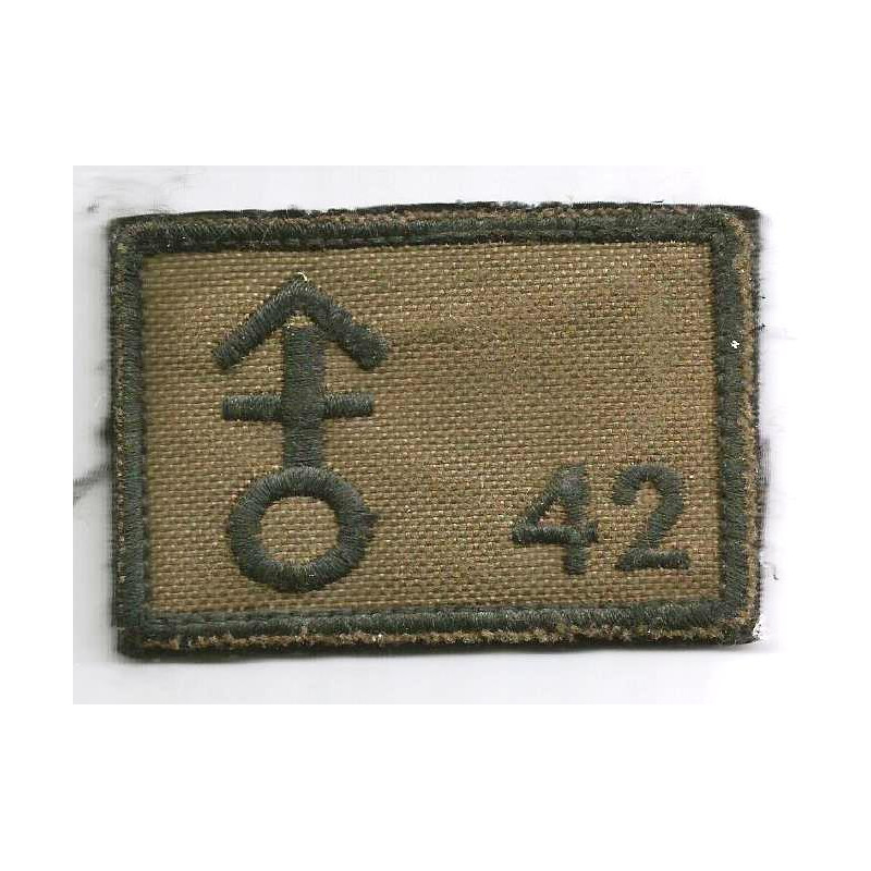 Patch velcro 4ème Section 2ème Groupe Mortier du 152ème Régiment d'Infanterie 