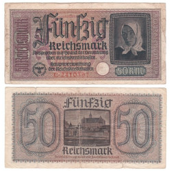 50 Reichsmark Reichskreditkassen Série C