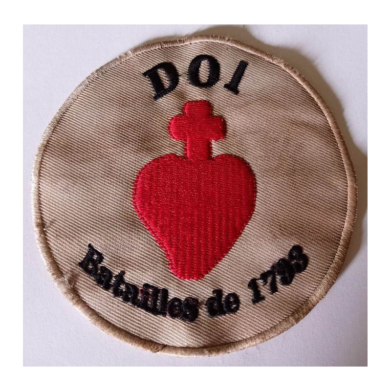 Patch Armée Catholique et Royale - Dol Batailles de 1793 (jus)