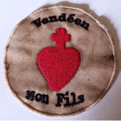 Patch Armée Catholique et Royale - Vendéen Mon Fils (jus)