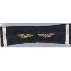 Paire de fourreaux d'épaule d'Adjudant Armée de l'Air