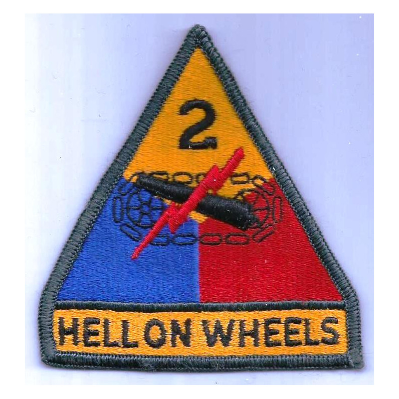 Patch de la 2ème Division Blindée - US Vietnam