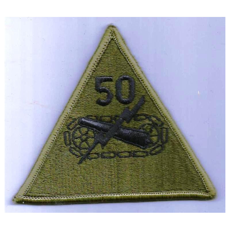 Patch de la 50ème Division Blindée camouflé - US Vietnam