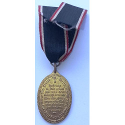 Médaille de l'Association des Anciens Combattants du reich 14/18 - kyffhäuserbund