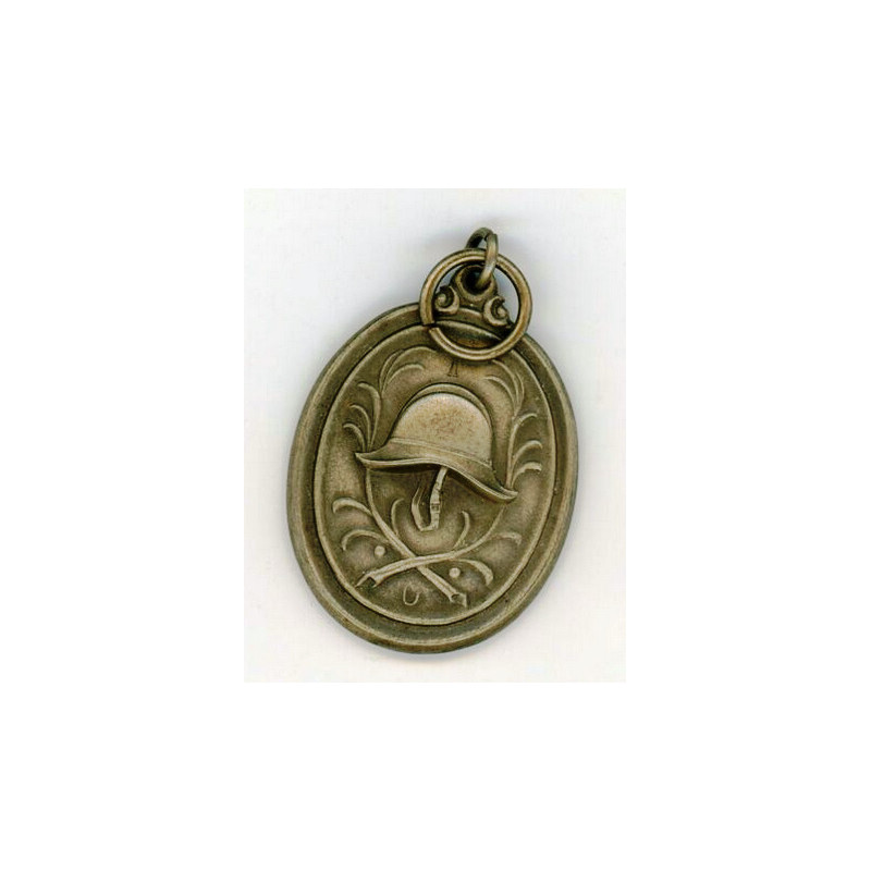 Médaille 25 Ans de Service sapeurs-pompiers de Bavière 1921-1936 sans ruban