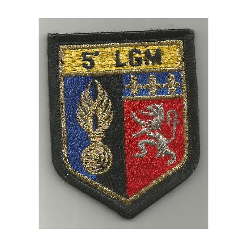 Ecusson 5ème Légion Gendarmerie Mobile - Région de Gendarmerie de  Sathonay-Camp