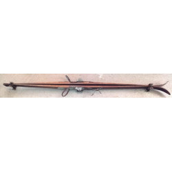 Paire de skis Armée française Modèle 1936 + serre-joints de stockage