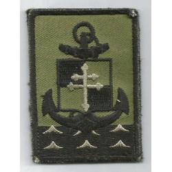 Ecusson velcro 9ème Division d'Infanterie de Marine camouflé