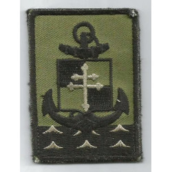 Ecusson velcro 9ème Division d'Infanterie de Marine camouflé