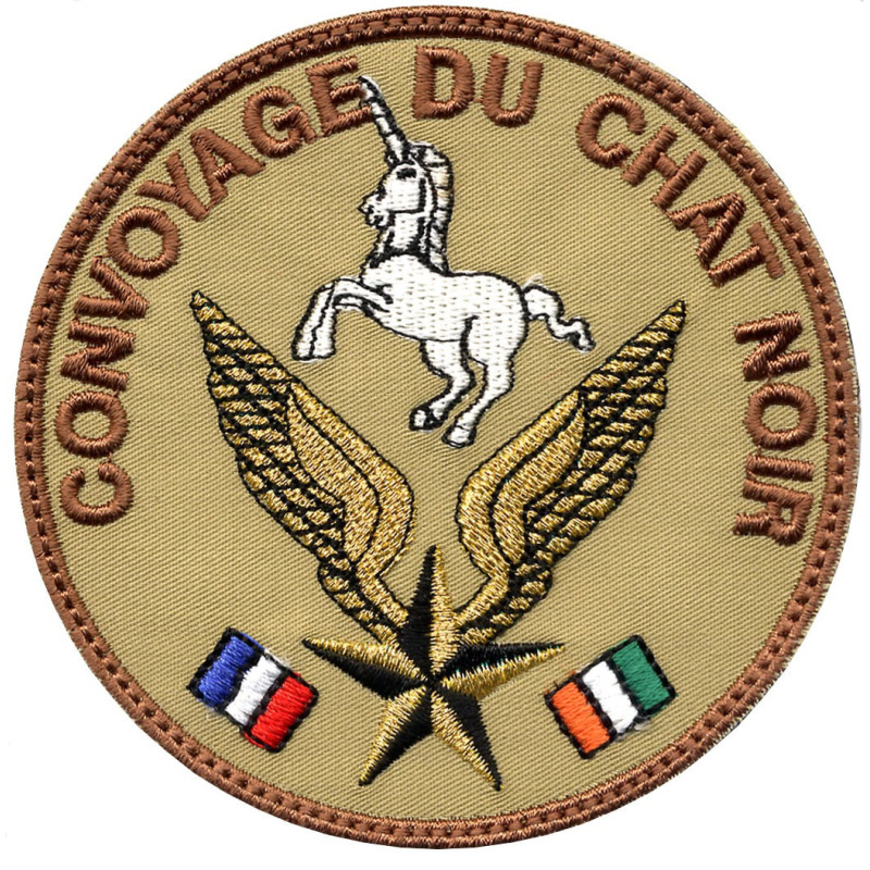 Ecusson velcro du Bataillon ALAT de l'"Opération Licorne" - Côte d'Ivoire