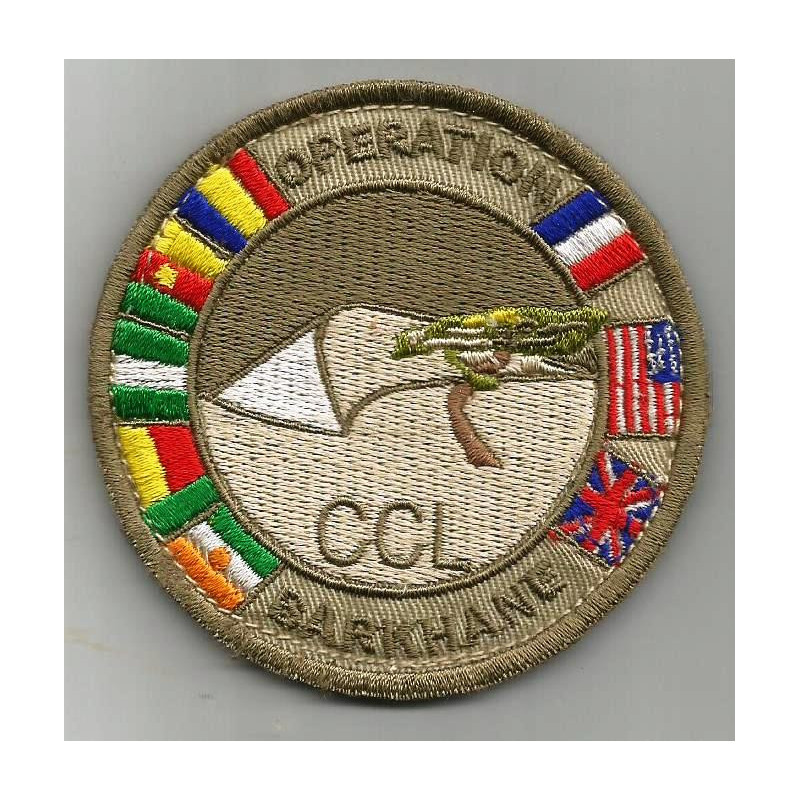 Ecusson velcro "CCL Opération Barkhane" - Guerre du Mali