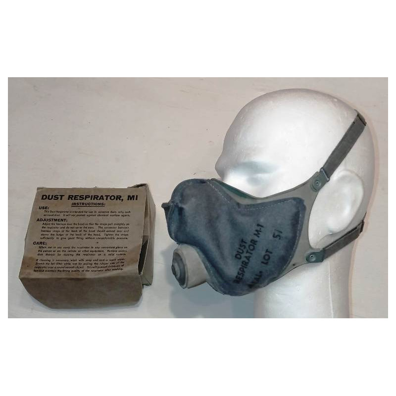 Masque d'équipage de char - Dust Respirator M1