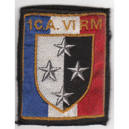 Écusson Militaire Français - Région Terre Sud-Est (Marseille, Lyon) - Tissu