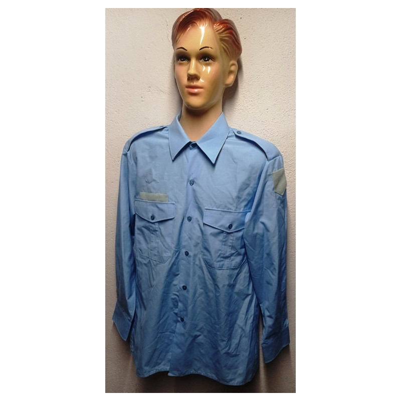 Chemise Gendarmerie Nationale avec supports velcro