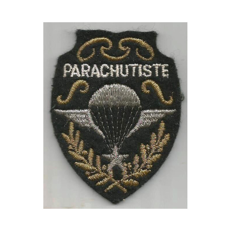 Patch Parachutiste  Boutique Militaire