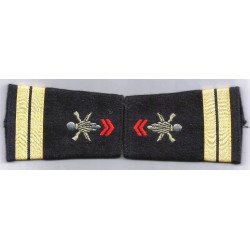 Paire de fourreaux d'épaule de Lieutenant Infanterie