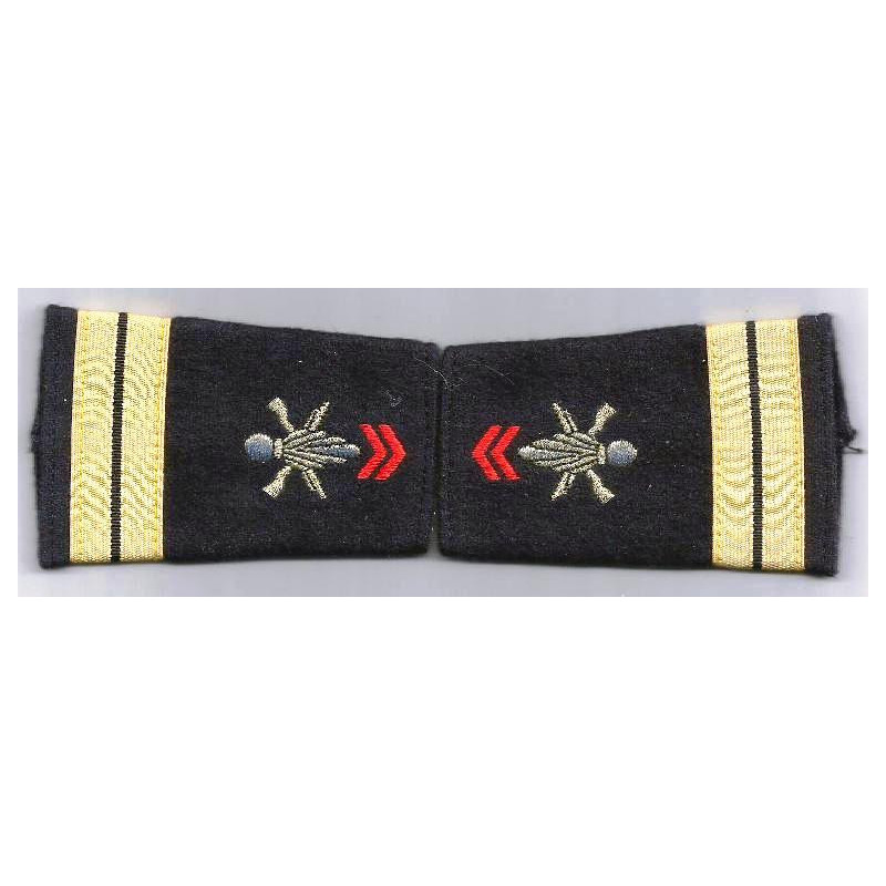 Paire de fourreaux d'épaule de Lieutenant Infanterie