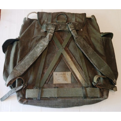 Sac à dos Bergam Modèle 1951 kaki Armée Française - 35ème Régiment d'Infanterie