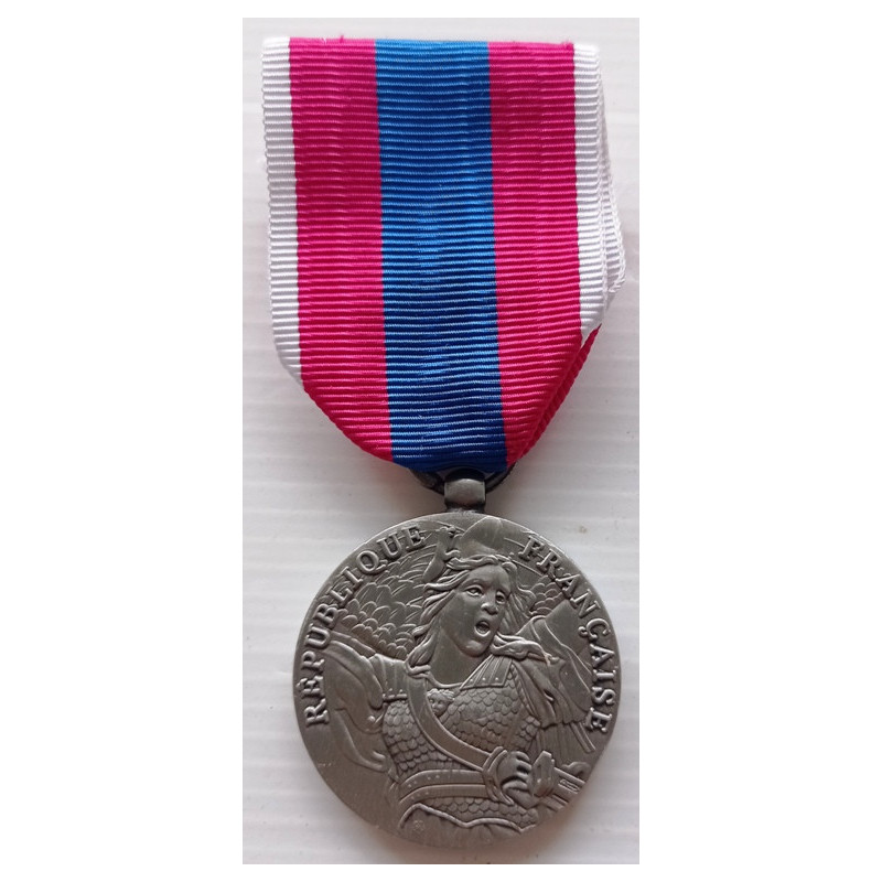 Médaille Défense Nationale "Argent" 2ème Type mate